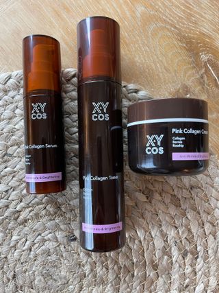 Pink Collagen Line [Toner, Serum, Cream] — 4.5점을 준 리뷰어가 2021년 10월 올린 사용 사진