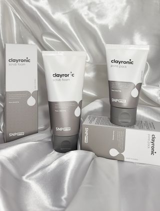 클레이로닉 스크럽 폼 120g + 포어팩 55ml 세트 — 5점을 준 리뷰어가 2021년 8월 올린 사용 사진