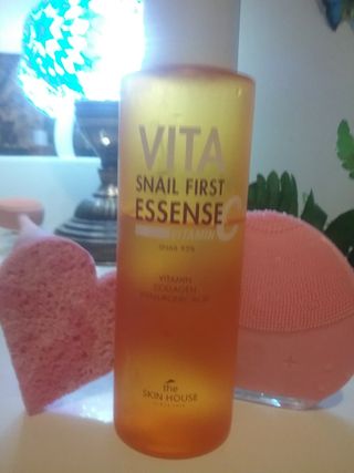 [THE SKIN HOUSE] Vita Snail First Essence — 5점을 준 리뷰어가 2022년 2월 올린 사용 사진
