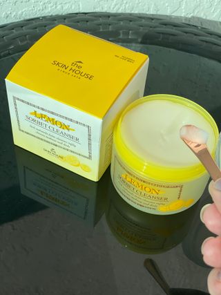 [THE SKIN HOUSE] Lemon Sorbet Cleanser, Aloe Soothing Vitamin Gel — 5점을 준 리뷰어가 2022년 1월 올린 사용 사진