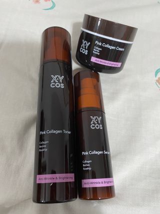 Pink Collagen Line [Toner, Serum, Cream] — 5점을 준 리뷰어가 2021년 9월 올린 사용 사진