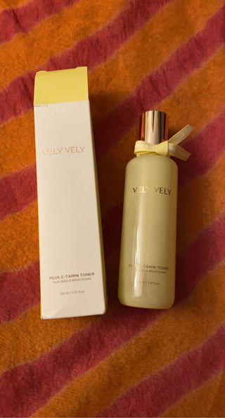 VELY VELY Yuja C-Tamin Toner — 5점을 준 리뷰어가 2021년 4월 올린 사용 사진