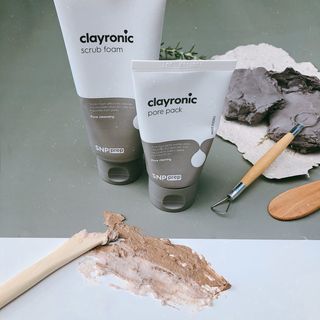 클레이로닉 스크럽 폼 120g + 포어팩 55ml 세트 — 3.5점을 준 리뷰어가 2021년 8월 올린 사용 사진