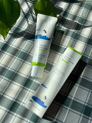 Round Lab Birch Juice Moisturizing Sunscreen — 5점을 준 리뷰어가 2024년 6월 올린 사용 사진