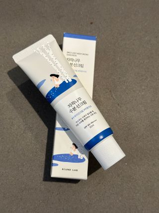 Round Lab Birch Juice Moisturizing Sunscreen — 4점을 준 리뷰어가 2024년 6월 올린 사용 사진