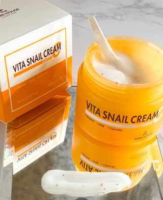 [THE SKIN HOUSE] Vita Snail Cream — 5점을 준 리뷰어가 2022년 4월 올린 사용 사진