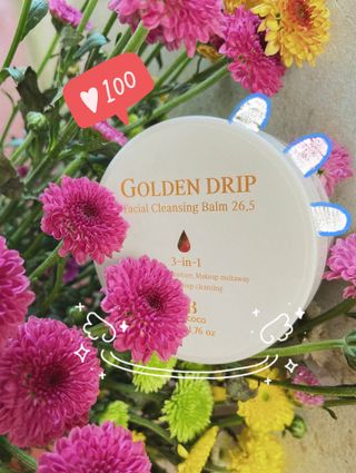 레베코코 골든드립 페이셜 클렌징 밤 26.5 Vietnam — 5점을 준 리뷰어가 2021년 8월 올린 사용 사진