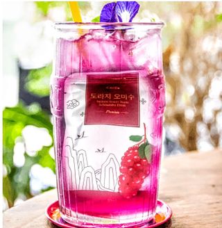 [K-doraji] Omija Berry Drink–80ml pouches of Bellflower Root Concentrate with Omija Berry — 5점을 준 리뷰어가 2021년 8월 올린 사용 사진