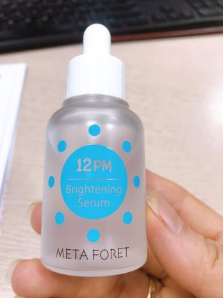 메타포레 12PM 브라이트닝 세럼 — 3.5점을 준 리뷰어가 2021년 6월 올린 사용 사진