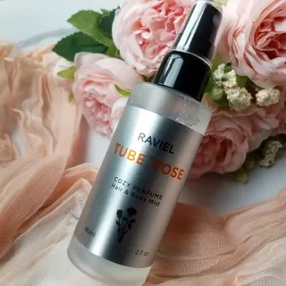 라비엘 RAVIEL 코지 퍼퓸 헤어 &amp; 바디 미스트 스프레이 2.7 fl oz(80ml), 릴리 머스크/튜브 로즈 — 5점을 준 리뷰어가 2022년 8월 올린 사용 사진