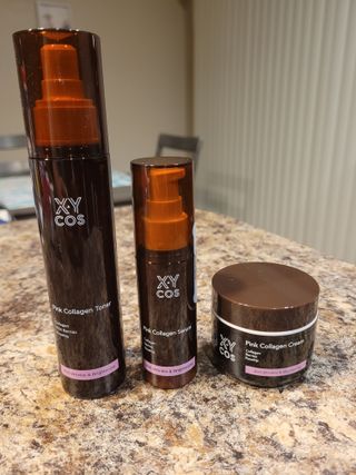 Pink Collagen Line [Toner, Serum, Cream] — 5점을 준 리뷰어가 2021년 10월 올린 사용 사진