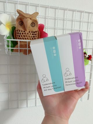 코드네이처 엠솔트 락토 2종 — 5점을 준 리뷰어가 2021년 8월 올린 사용 사진