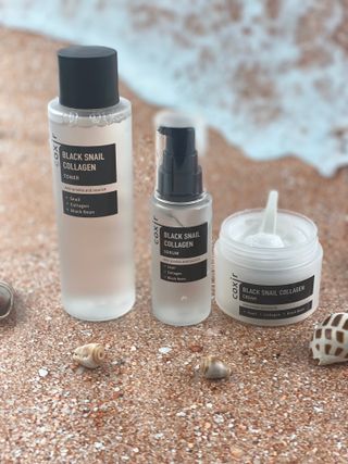 Black Snail Collagen Trio Set [Toner, Serum and Cream] — 5점을 준 리뷰어가 2021년 8월 올린 사용 사진