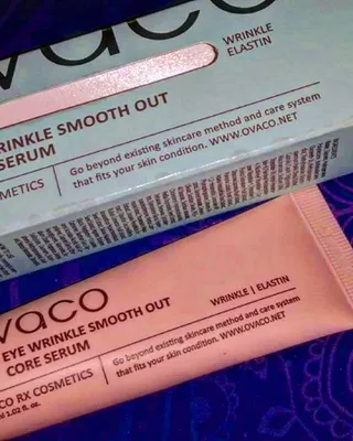 오바코 ovaco eye wrinkle smooth out serum — 5점을 준 리뷰어가 2022년 2월 올린 사용 사진