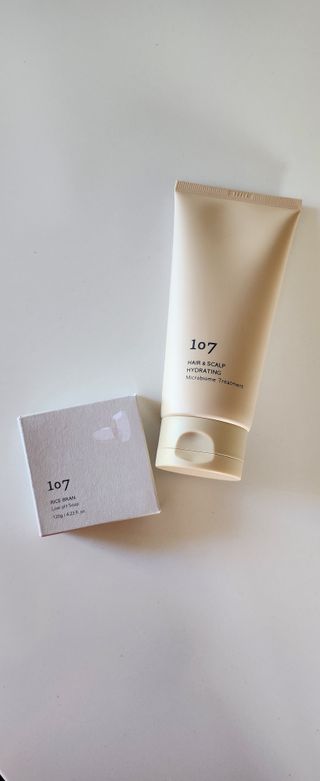 107 HAIR & SCALP HYDRATING Microbiome Treatment 180ml — 5점을 준 리뷰어가 2023년 9월 올린 사용 사진