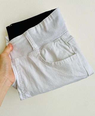 [캔마트]Perfect Pants40verSummer 면 MA05137 Ivory / Black A 쇼트 타입 / B 롱 타입 — 5점을 준 리뷰어가 2021년 8월 올린 사용 사진