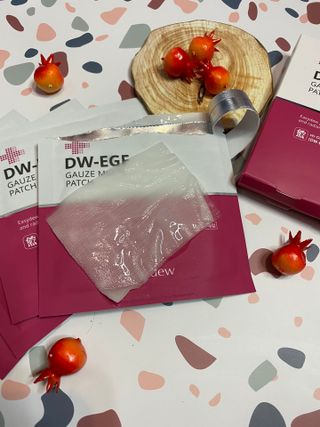이지듀 DW-EGF 멀티 페이셜 시트 마스크 - 0.53 FL OZ 4EA — 5점을 준 리뷰어가 2021년 8월 올린 사용 사진