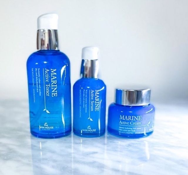 Marine Active Toner, Serum, Cream 리뷰 사진