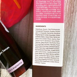 Pink Collagen Line [Toner, Serum, Cream] — 4점을 준 리뷰어가 2021년 9월 올린 사용 사진