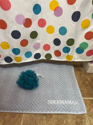 솔레마망 SOLEMAMAN 미끄럼 방지, 욕실 매트, 실내 / 주방용 욕실 러그, 흡수성 — 4점을 준 리뷰어가 2021년 1월 올린 사용 사진