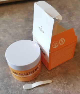[THE SKIN HOUSE] Vita Snail Cream — 5점을 준 리뷰어가 2022년 3월 올린 사용 사진