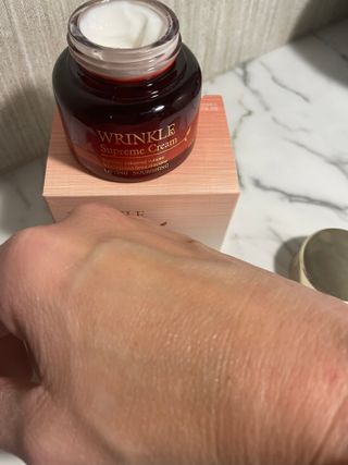 [The Skin House] Wrinkle Supreme Cream — 5점을 준 리뷰어가 2022년 11월 올린 사용 사진