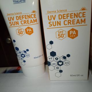 트리티스 US [TREATIS] UV Defence Sun Cream PA+++ / SPF50+ — 5점을 준 리뷰어가 2021년 2월 올린 사용 사진