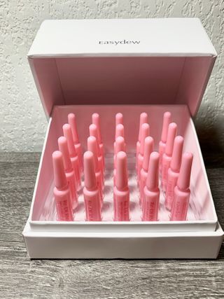 이지듀 리더마 마스터 앰플 1ml x 20 바이알 — 4점을 준 리뷰어가 2021년 2월 올린 사용 사진