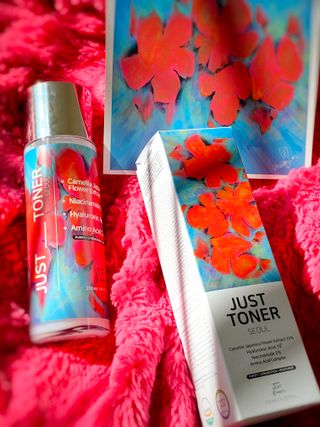 저스트 코스메틱 [JUST COSMETIC SKIN CARE SET] JUST TONER, JUST SERUM, JUST CREAM — 5점을 준 리뷰어가 2023년 5월 올린 사용 사진