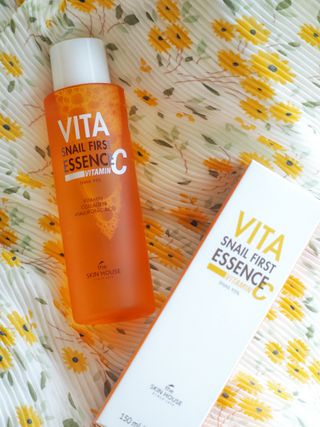 [THE SKIN HOUSE] Vita Snail First Essence — 5점을 준 리뷰어가 2022년 3월 올린 사용 사진