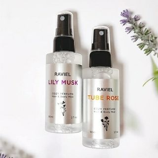 라비엘 RAVIEL 코지 퍼퓸 헤어 &amp; 바디 미스트 스프레이 2.7 fl oz(80ml), 릴리 머스크/튜브 로즈 — 4점을 준 리뷰어가 2022년 9월 올린 사용 사진