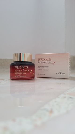 [The Skin House] Wrinkle Supreme Cream — 5점을 준 리뷰어가 2023년 1월 올린 사용 사진