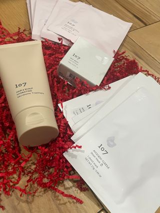 107 HAIR & SCALP HYDRATING Microbiome Treatment 180ml — 5점을 준 리뷰어가 2023년 9월 올린 사용 사진