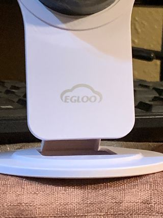 온습도 모니터와 스마트 리모컨이 탑재된 EGLOO cam S4 1080P Wi-Fi 스마트 카메라 — 5점을 준 리뷰어가 2021년 5월 올린 사용 사진