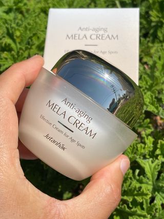 Jutanhak 안티에이징 멜라 크림 50ml / 1.69oz 잡티 &amp; 다크 스팟 케어 하이드레이팅 크림 — 5점을 준 리뷰어가 2023년 7월 올린 사용 사진