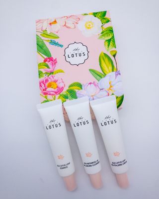 제주 보태니컬 선크림/더 퓨어 로터스 어메니티 세트/연꽃잎 마스크 - 진정 — 5점을 준 리뷰어가 2022년 8월 올린 사용 사진