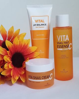 Vita Snail Trio Set [First Essence, Cream, Gel Cleanser] — 5점을 준 리뷰어가 2021년 9월 올린 사용 사진