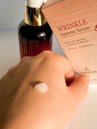 [The Skin House] Wrinkle Supreme Serum — 5점을 준 리뷰어가 2022년 10월 올린 사용 사진
