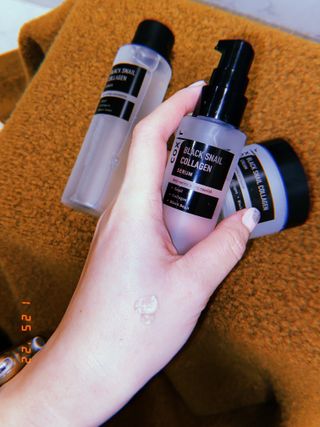 Black Snail Collagen Trio Set [Toner, Serum and Cream] — 5점을 준 리뷰어가 2022년 1월 올린 사용 사진