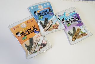 UNCLE NICK 한국 슈퍼 스낵 블랙 &amp; 블랙 김 스낵 — 4점을 준 리뷰어가 2021년 12월 올린 사용 사진