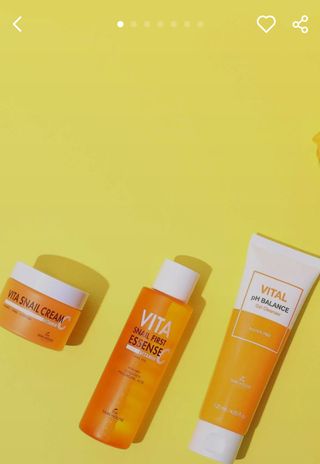 Vita Snail Trio Set [First Essence, Cream, Gel Cleanser] — 5점을 준 리뷰어가 2021년 9월 올린 사용 사진