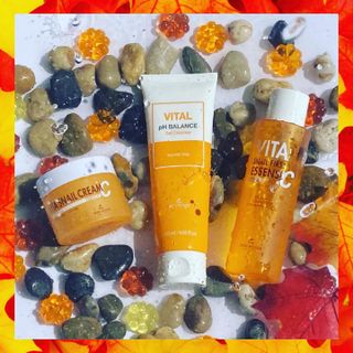 Vita Snail Trio Set [First Essence, Cream, Gel Cleanser] — 5점을 준 리뷰어가 2021년 9월 올린 사용 사진