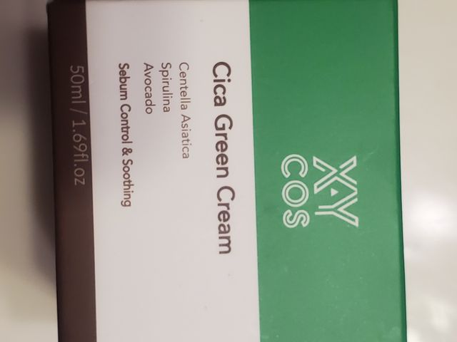 [XYCOS] Cica Green Cream (Vegan) 리뷰 사진