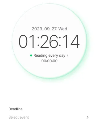 도트타이머 Metaverse time management app, Dote Timer ⏲️ 1 premium lifetime pass, 10 one-year subscriptions — 5점을 준 리뷰어가 2023년 9월 올린 사용 사진