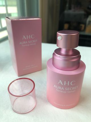 AHC 아우라 시크릿 톤업 벨벳 — 4.5점을 준 리뷰어가 2021년 4월 올린 사용 사진