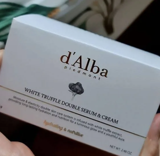 구매평용[dAlba] Exclusive duo - Italian White Truffle First Spray Serum  + Double Serum & Cream — 5점을 준 리뷰어가 2025년 1월 올린 사용 사진