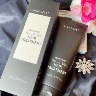 나인레스 매지나인 필 업 실크 트리트먼트 200ml 6.76 fl. 온스 유형에 남겨 — 5점을 준 리뷰어가 2022년 4월 올린 사용 사진
