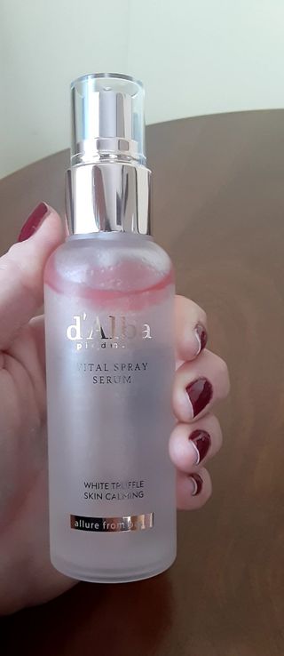 달바 바이탈 로즈 스프레이 세럼 — 5점을 준 리뷰어가 2021년 2월 올린 사용 사진