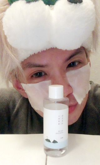 라운드 랩 1025 독도 토너 100ml — 3.5점을 준 리뷰어가 2021년 2월 올린 사용 사진