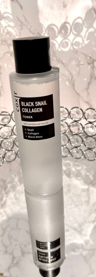 [Coxir] Black Snail Collagen Toner — 3점을 준 리뷰어가 2022년 3월 올린 사용 사진